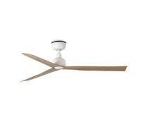 Ventilateur de plafond extérieur Marine DC Blanc-Chêne Faro
