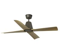 Ventilateur de plafond extérieur Typhoon DC Marron-Érable Faro
