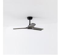Ventilateur de plafond à basse consommation avec télécommande Heywood 90 cm Noir