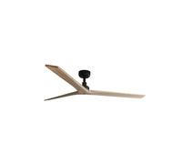 Ventilateur de plafond DC Klim L Noir-Chêne Faro