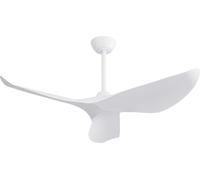Ventilateur de plafond Fortuna Lai 38 pouces sans éclairage , ventilateur intérieur/extérieur moderne avec moteur CC et télécommande pour chambre à coucher, salon et autres pièces