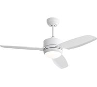 Ventilateur de plafond Fortuna Lai 46 pouces Nouveau design avec éclairage LED – 3 pales en ABS, 6 vitesses et moteur CC hautement efficace