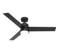 Ventilateur de plafond Greenville Noir avec lumière Hunter Fans