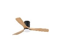 Ventilateur de plafond iluminashop ventilateur de plafond led 18w 18W noir et blanc