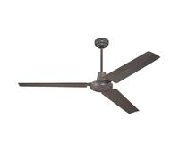 Westinghouse Ventilateur de plafond Industrial 142 cm Expresso – Interrupteur mural, été/hiver