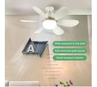Ventilateur de plafond intelligent - NOBRAND - Modèle 30W - Lumière LED - Pales démontables - Culot E27 86-265V