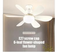 Ventilateur de Plafond LED Avec Lumières,Avec télécommande Ventilateur de plafond 3 vitesses-TPYE E27-40W