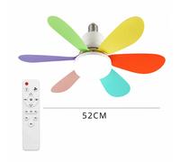 Ventilateur de plafond LED dimmable JOYINLED 30/40W avec télécommande, lampe suspendue E27 pour salon, bureau, décoration intérieure 85-265V