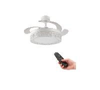 Ventilateur de plafond LED Aqua Blanc Ledme LM8817 G