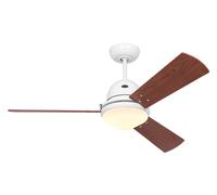 Ventilateur de plafond Libeccio 120 Blanc avec lumière CasaFan