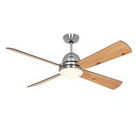 Ventilateur de plafond Libeccio Chrome CasaFan