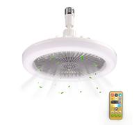 Ventilateur de plafond lumineux - télécommande - lumière réglable