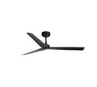 Faro Ventilateur de plafond Milos DC – télécommande – 132 cm – 6 vitesses – Noir