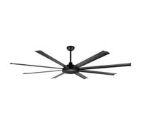 Ventilateur de Plafond Orbegozo CF 125300 100W 300cm 6 Vitesses Moteur DC Silencieux Télécommande Minuterie Fonction Hiver Grands Espaces