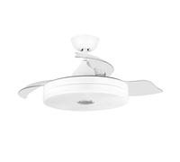 Ventilateur de plafond Orbegozo CPB 123105 de 105 cm avec haut-parleur Bluetooth 35 W et éclairage LED réversible