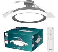 Ventilateur de plafond Philips Bliss 106 cm LED 4500 lm noir télécommande