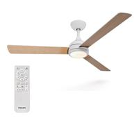 Ventilateur de plafond Philips Civx 132 cm LED 2500 lm télécommande blanc