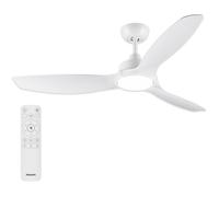 Philips Ventilateur de plafond Olas – LED, télécommande RF, 6 vitesses, moteur DC silencieux, blanc
