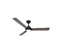 Ventilateur de plafond Philips velyx 56W 132 cm noir et bois