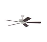 Ventilateur de plafond Potkuri Blanc / Acajou Pepeo