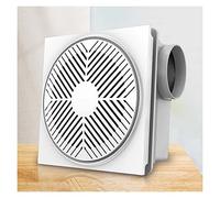 Ventilateur de Plafond pour Cuisine et Salle de Bain, Ventilateur d'extraction Silencieux et Fin avec clapet Anti-Retour, 30 × 30 cm, Ventilateur d'extraction de fumée Domestique, 30 W, 90 CFM