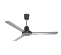 ventilateur de plafond nordik heavy duty hd 140 gris/noir 61021