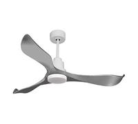 Ventilateur de plafond Réversible Thermostat Dimmable Wifi Moteur à courant continu Toits en pente Télécommande Lumière à trois tons Mémoire