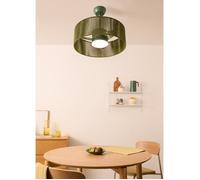 Ventilateur de plafond silencieux - Create - Avec lumière - Vert sauge - Ø55cm - LED 18W