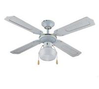 Vinco 70912 Ventilateur pour plafond réversible à 3 vitesses, fonction été/hiver, 50 W -
