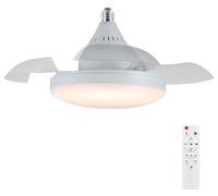 Ventilateur de plafond, télécommande, design moderne, type A
