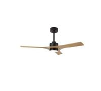 Ventilateur de plafond Thai bois-noir LED 30 W