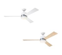 Ventilateur de plafond Tristan Blanc avec éclairage Westinghouse