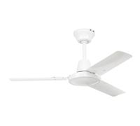 Ventilateur de plafond Tristar ll 92 cm sans commande Blanc
