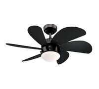Ventilateur de Plafond Turbo Swirl 76cm Noir - WESTINGHOUSE -