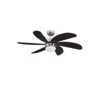 Ventilateur de plafond Turbo Swirl Chrome 105 cm Westinghouse