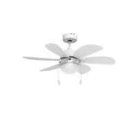 Ventilateur de plafond universal-blue geneva 6030w 50W blanc