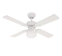 Westinghouse ventilateur de plafond Vegas blanc 105 cm avec éclairage