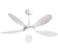 Ventilateur de plafond Zimilo 42 pouces avec éclairage LED, intensité réglable, télécommande, 6 vitesses, moteur CC silencieux, minuterie, rotation réversible