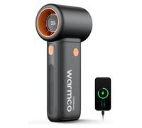 Ventilateur de poche 10000 mAh, 15000 tours par minute, 5 vitesses, avec LED, port USB-C