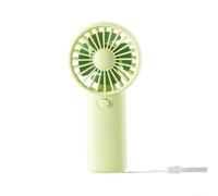 Ventilateur de poche ABS 53 g ultra silencieux (vert) | 53 g ultra léger, corps en plastique ABS pour une construction durable, prise en main confortable pour une utilisation