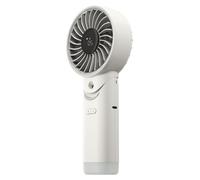 Ventilateur de poche Nitecore izzCool 30 avec humidificateur, pliable, rechargeable par USB-C, couleur blanche