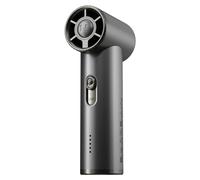 Ventilateur de poche Nitecore NEF01, boîtier en aluminium, 5 vitesses de ventilation, rechargeable par USB-C, couleur gris