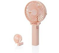 Ventilateur de poche silencieux à vitesse réglable et rechargeable par USB