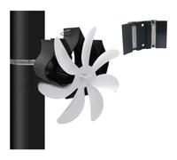 Ventilateur de poêle magnétique alimenté par la chaleur pour brûleur à bois | Circule silencieusement l'air chaud à travers la chaleur de votre poêle sans avoir besoin d'électricité.