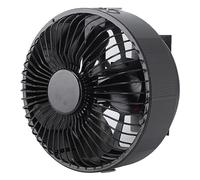 Ventilateur de poêle rond en aluminium alimenté par la chaleur, circulation | Ventilateur thermique circulaire compact non électrique pour poêle bois chauffage au kérosène brûleur granulés distribution