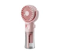 Ventilateur de pulvérisation d'eau portable, rechargeable de type C | Ce ventilateur brumisateur portable offre une brise rafraîchissante et un spray rafraîchissant pour vous garder à l'aise