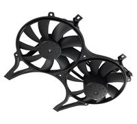 Ventilateur de radiateur double pour voiture - Ventilateur de radiateur moteur - compatible avec la W210 E55 1999-2002 - 240 W - remplace la pièce d'origine A0015003893