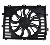 Ventilateur de radiateur électrique - Module de ventilation pour le refroidissement du moteur - Pour Cayenne 3.0/3.6/4.8 2011-2018 - Montage à l'avant - Pièce de rechange