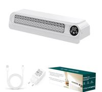 Ventilateur de radiateur intelligent 2 modes avec 3 ventilateurs, manuel avec fonction minuterie, pour la plupart des radiateurs