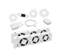 Ventilateur de Radiateur Kit D'Extension de Booster de Radiateur Intelligent Ventilateur Universel Favorisant la Circulation Chaude 100 à 240 V Prise